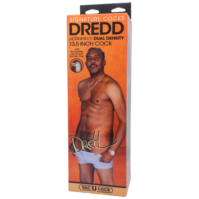 Signature Cocks - Dredd - 13.5 Inch ULTRASKYN Cock with Removable Vac-U-Lock Suction Cup