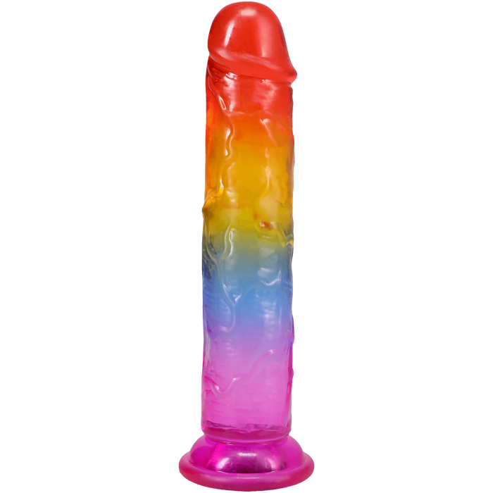 Crystal Jellies - 7 Inch Dong - Rainbow