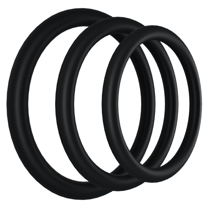 ROCK SOLID - Tri-Pack Rubber Gasket