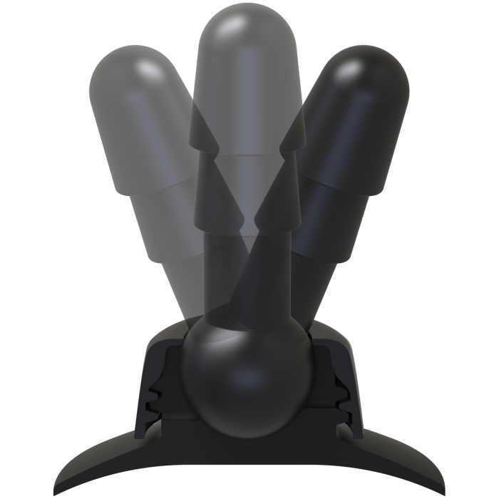 Vac-U-Lock - Deluxe 360° Swivel Suction Cup Plug